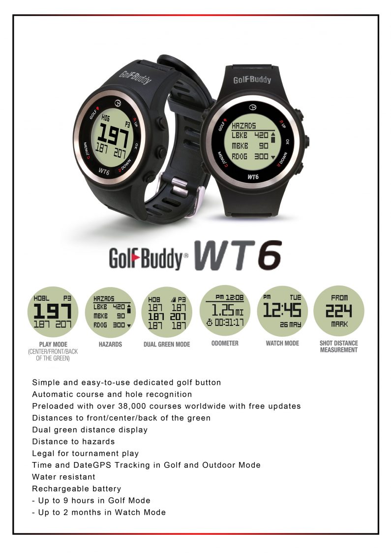 Be the first to review “Golf Buddy WT6” Cancel reply